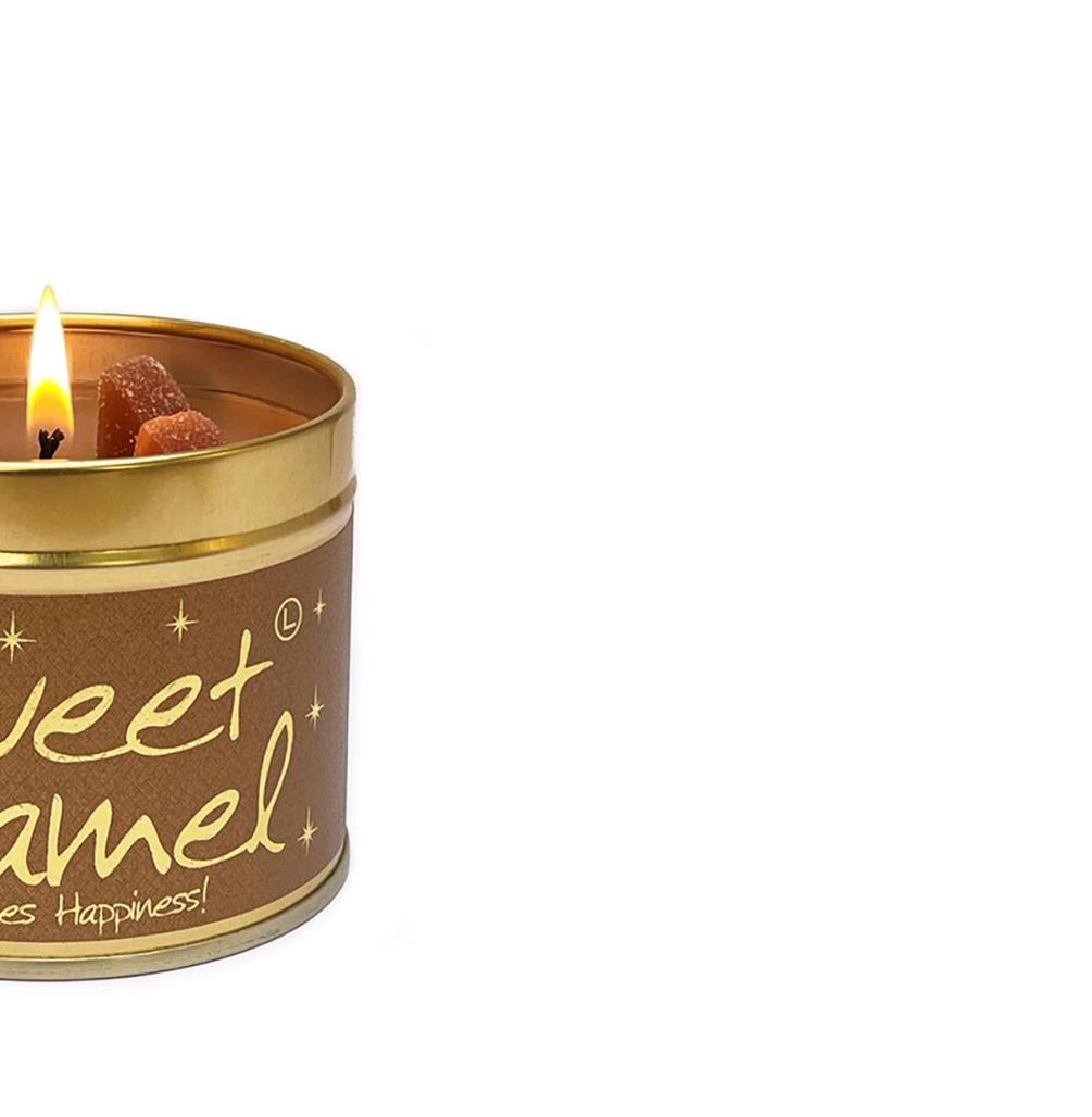Lily-Flame Sweet Caramel Tin Candle Extra Image 1